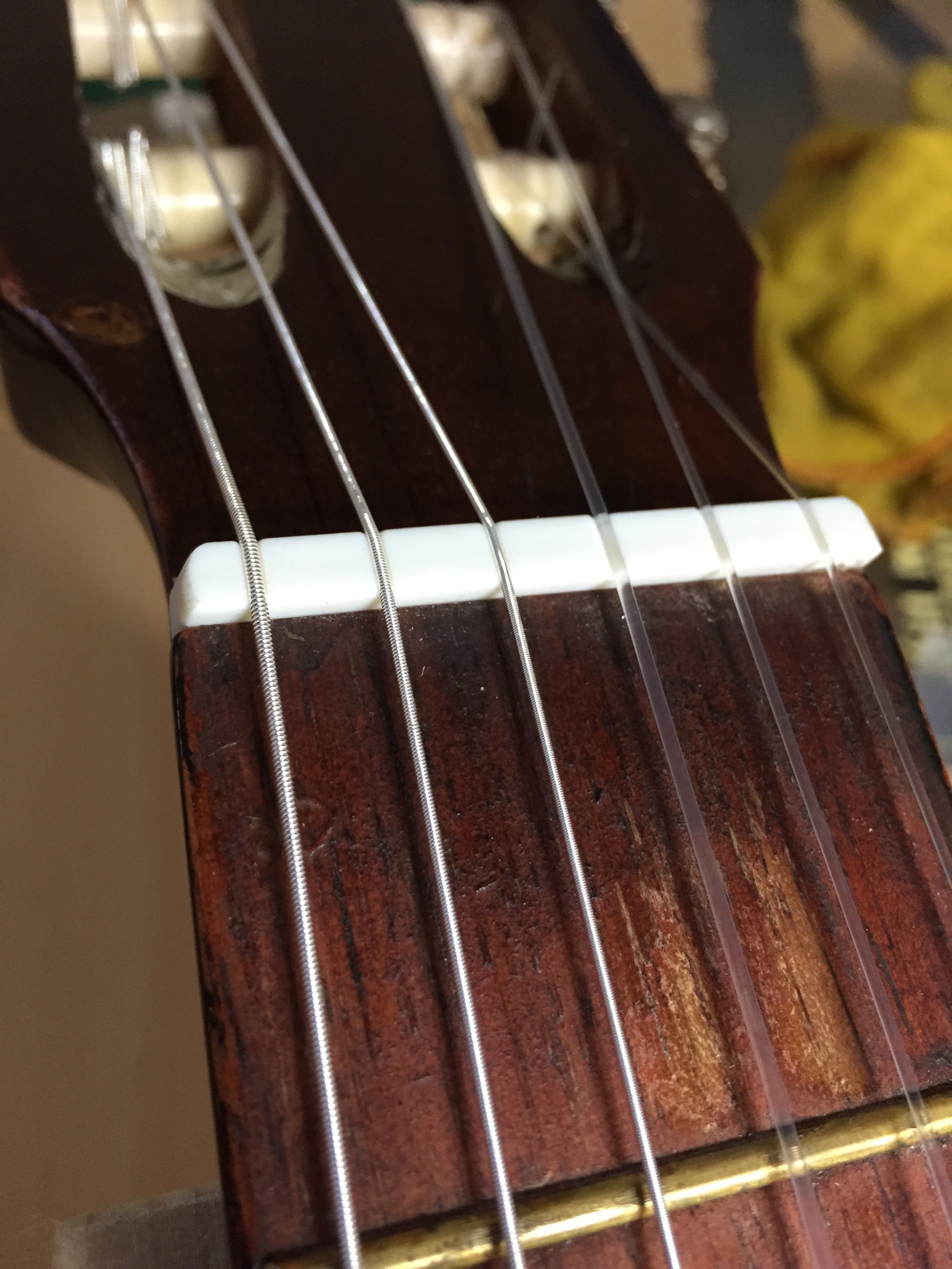 Classical Bridge Saddle And Nut Replacement Guitar Set Ups And